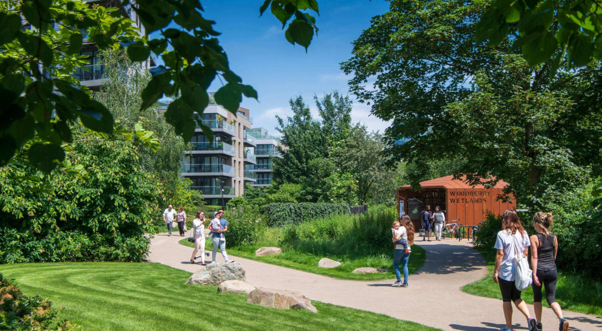 伦敦·伍贝里湖景苑 Woodberry Down 项目配套